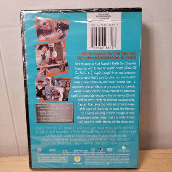 DVD Captain Ron - SEALED - Picture 2 of 2